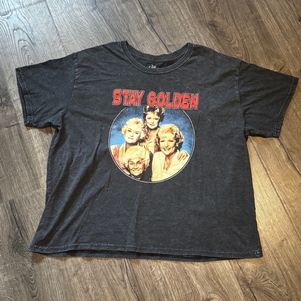 Stay Golden T-Shirt - Dark Gray